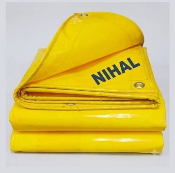 NIHAL INDUSTRIES PVT LTD NIHAL-HDPE-12X12-12O-YL Tent - For CONSTRUCTION SITE COVERING, TRANSPORT & GOODS PROTECTION, AGRICULTRE & FARMING USE