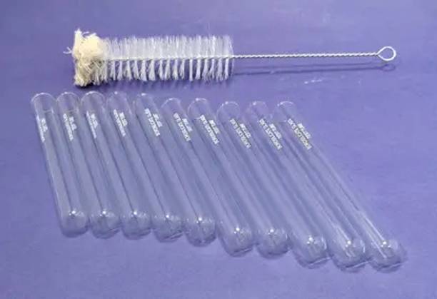 SNCARE 15 ml Rimmed Borosilicate Glass Test Tube