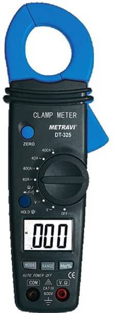 Metravi DT-325 Digital AC/DC Clamp Meter 40-400A Thermal Imager