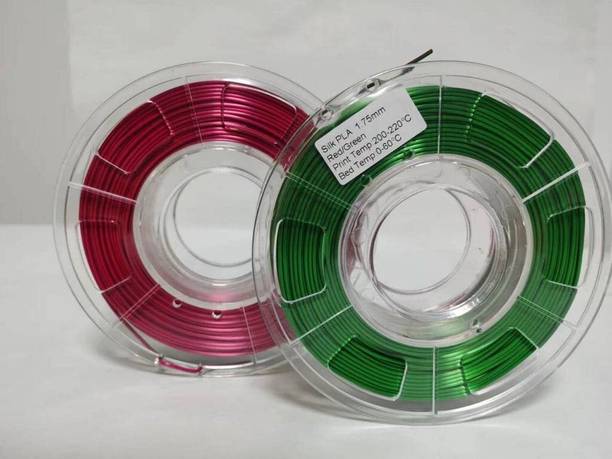 WOL3D Red+Blue PLA Filament Silk PLA Extruder