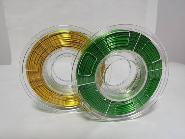 WOL3D Yellow+Green PLA Filament Silk PLA Extruder