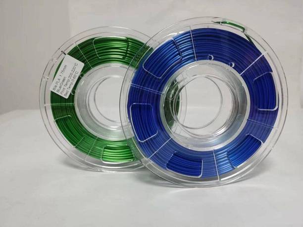 WOL3D Blue+Green PLA Filament Silk PLA Extruder