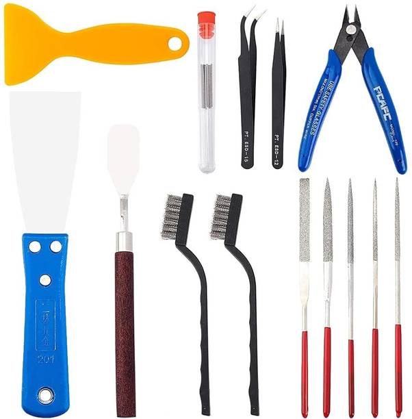 Serplex 23Pcs 3D Printer Tool 3D Printer Nozzle Cleaning Tool Removal Tool Kit Nozzle Cleaning Kit