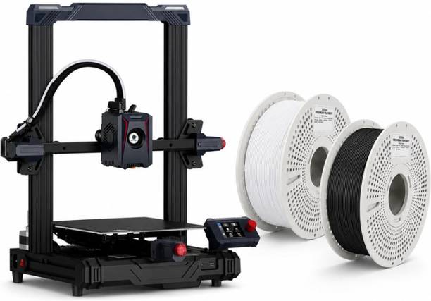 3IdeaTechnology Kobra 2 Neo High-Speed FDM with 3IDEA PLA+ HS Filament Black & White 3D Printer