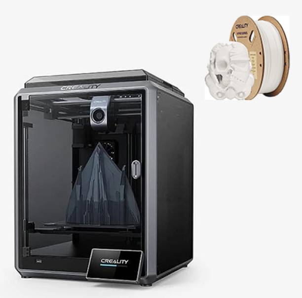 WOL3D Creality K1 Speedy 3D Printer with 600mm/s max Speed With White Hyper PLA 3D Printer