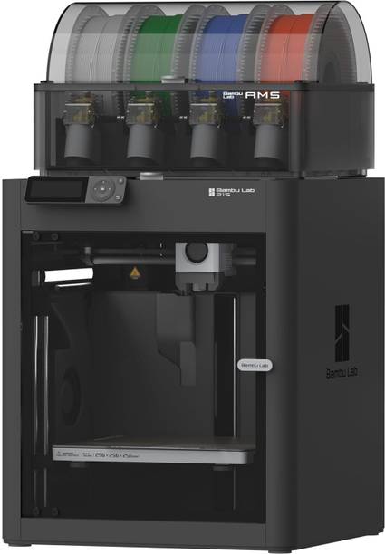 BambuLab P1S Combo, 3D Printer and AMS, Support Up to 16 Colors printing 3D Printer