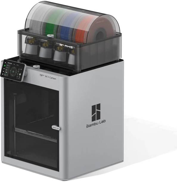 BMABULAB X1 Carbon Combo 3D Printer with AMS for Multi Color & Multi Material Capability 3D Printer