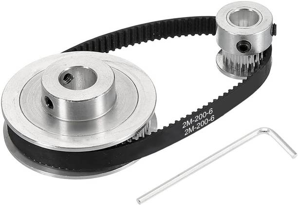 SERPLEX Synchronous Wheel Timing Pulley for 3D Printer with 20 60 Teeth 8mm Bore 3D Printer