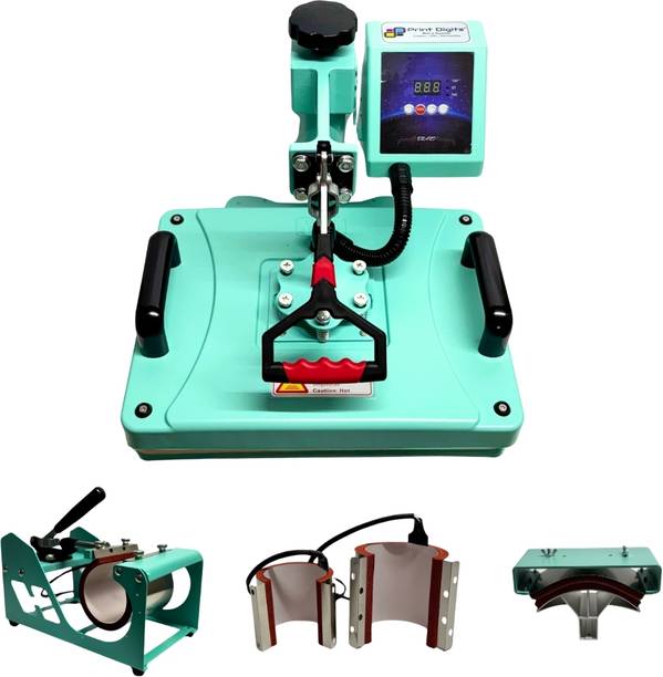 Print Digits 5in1 heat press with 18OZ Sipper Attachment & Double Tubes machine only 3D Printer