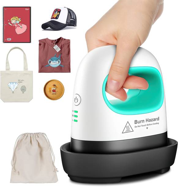 Avedia Mini Heat Press Machine Portable Hot Press for T Shirts, Shoes, Pillows, Hats 3D Printer