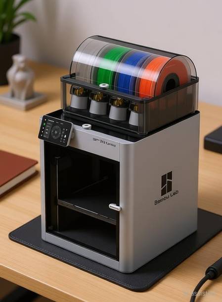 3IdeaTechnology Bambu Lab X1C Combo 3D Printer,with AI-Powered Evolution, Designed for Speed 3D Printer