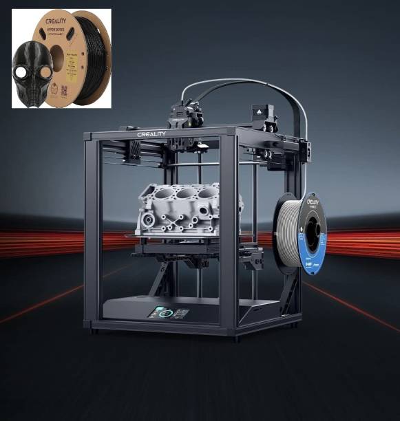 WOL3D Creality Ender 5 S1 Printer with Black Hyper PLA 1.75mm 3D Printer