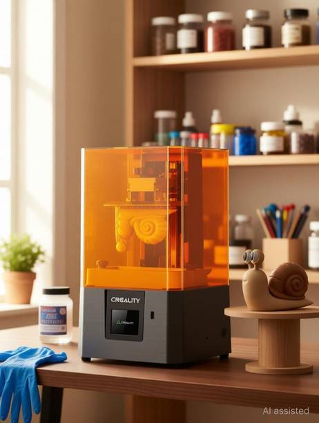 Creality HALOT R6 Resin 3D Printer for Kids and Beginners, Resin 3D Printer