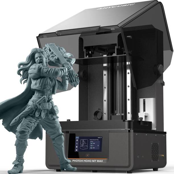 Anycubic 3IDEA Photon Mono M7 MAX Resin 3D Printer Large Resin Printer with COB LighTurbo 3D Printer