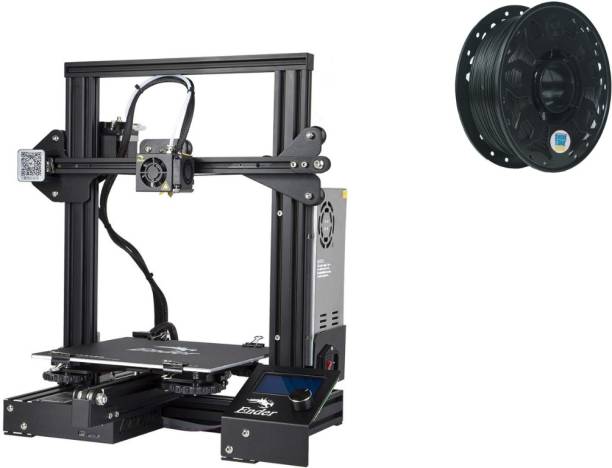 WOL3D Ender 3 with Original Creality Black PLA 3D Printer Filament 1.75mm 3D Printer
