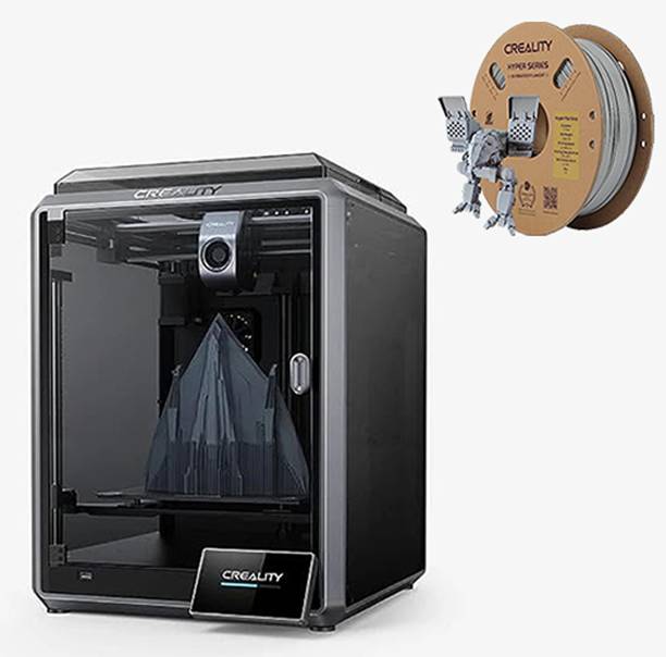 WOL3D Creality K1 Max Fast 3D Printer AI Speedy 3D Printer With Grey Hyper PLA 3D Printer