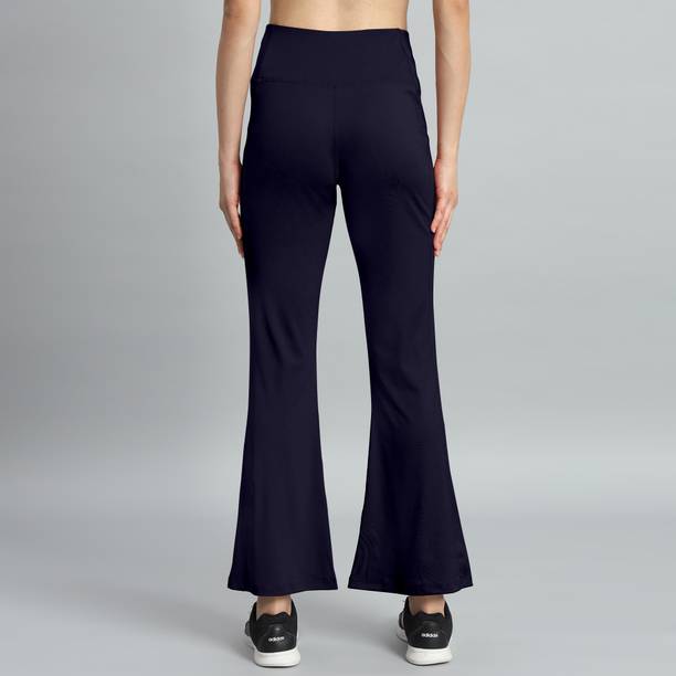 Adrenex by Flipkart Solid Women Dark Blue Tights