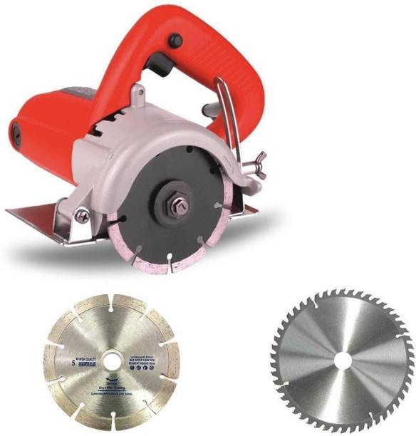 RanPra 4INCH/110MM MARBLE CUTTING MACHINE WITH 1 TCT BLADE AND 1 DIAMOND BLADE Marble Cutter