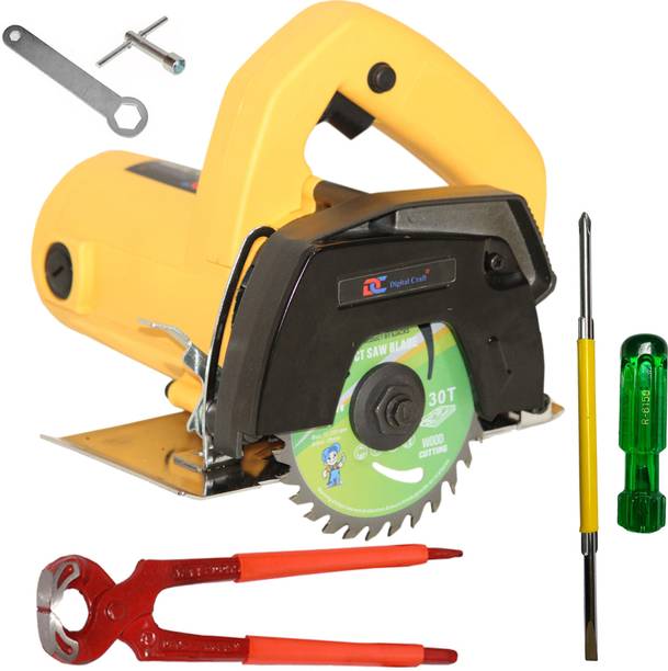 Digital Craft Wood Saw Cutter Machine 110MM,8' Pincer Plier,2 In 1 Screw Driver Marble Cutter