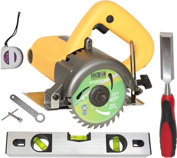 Digital Craft Circular Saw Machine 110MM,12' Spirit Level, 3MTR Tape,25mm Wood Chisel Marble Cutter