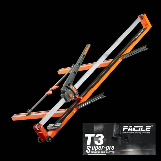 FACILE T3 SUPER-PRO 120 MAUNAL TILE CUTTER 4FT- 1200 IMPORTER Manual Cutter