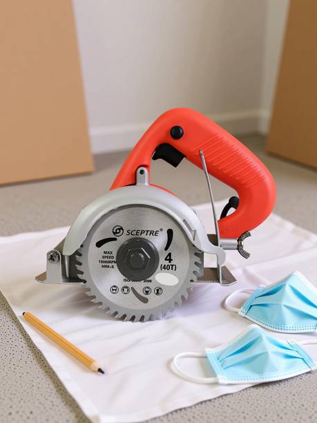 Sceptre SP-4SB Marble Cutter Heavy Duty Multipurpose Machine with Powerful Motor Marble Cutter