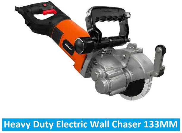Sauran 133mm Electric Wall Chaser Groove Cutting Machine (EWC6) Handheld Tile Cutter