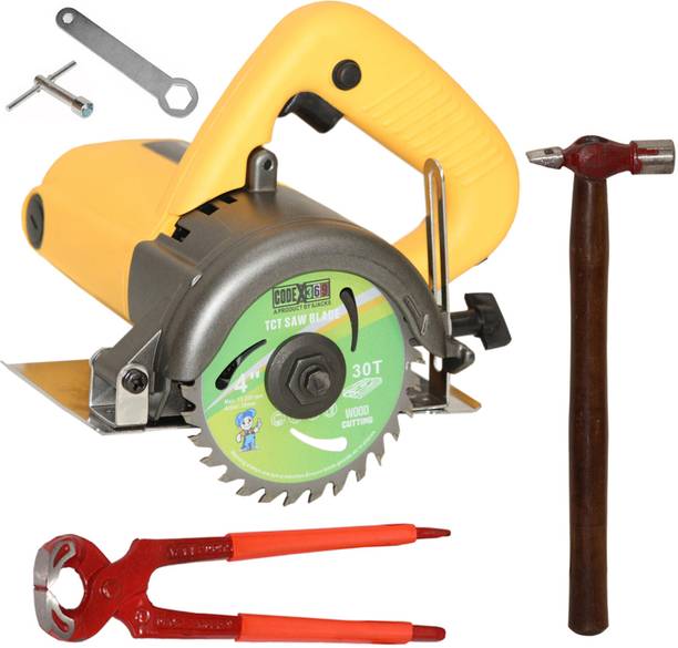 Digital Craft Circular Saw Machine 110MM,8' Pincer Plier,Hammer 200 gm Marble Cutter