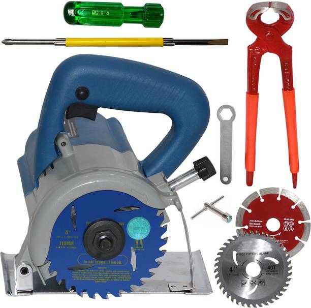 Digital Craft Wood Cutter Saw Machine 110MM,2 In 1 Screw Driver,8' Pincer Plier Marble Cutter