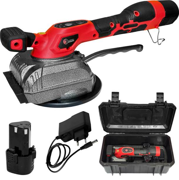 Digital Craft 12V Cordless Tile Vibrator Lifter, 5-Speed Adjustable Suction Cup Tool for Floor Handheld Tile Cutter