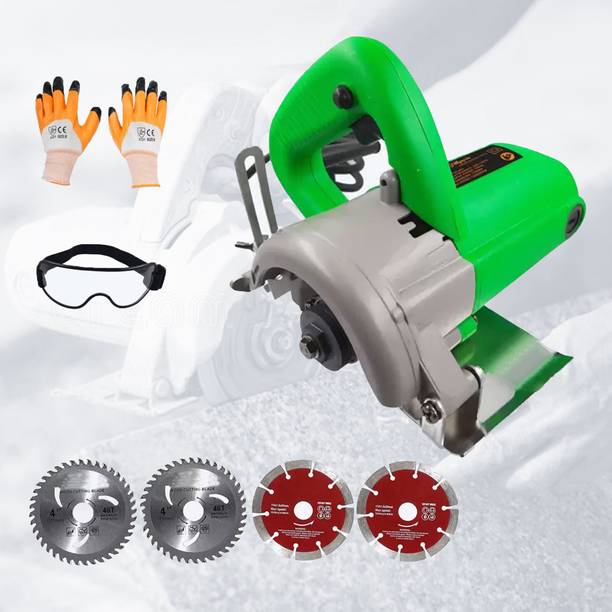 हिलग्रोव HGCM81M1 Cutting Machine Saw for Tile/Marble with Tile/Wood Cutting Wheels मार्बल कटर