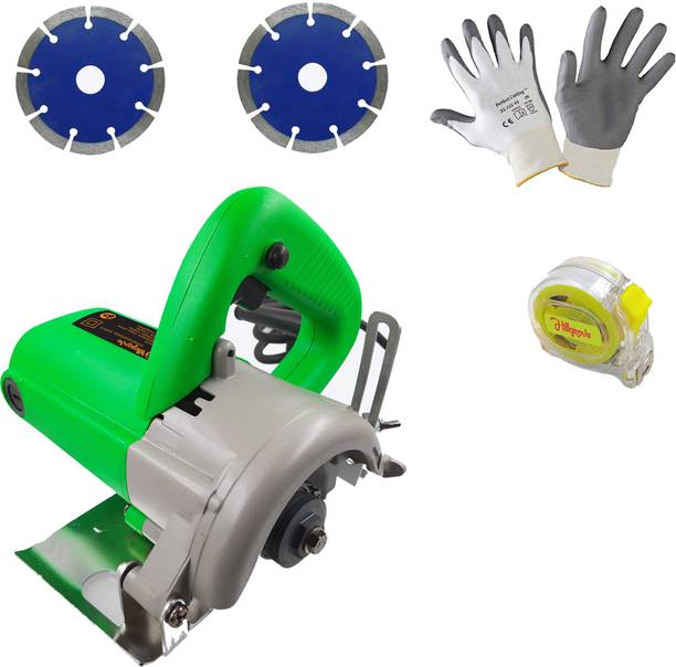 Hillgrove HGCM1277M2 Cutting Machine Saw for Tile/Marble/Wood with 2Pcs Tile Cutting Wheel Marble Cutter