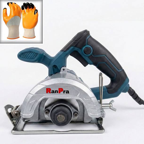 RanPra 4 INCH MARBLE CUTTER | 4INCH TILE CUTTER WITH SAFETY GLOVES Marble Cutter