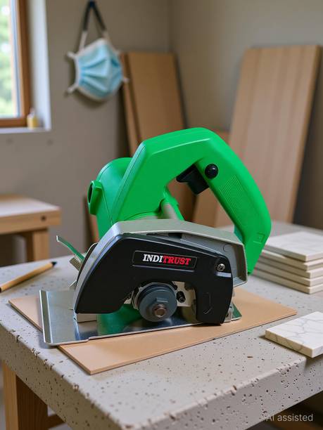 Inditrust 1200w Green Marble / Wood cutting Machine Marble Cutter
