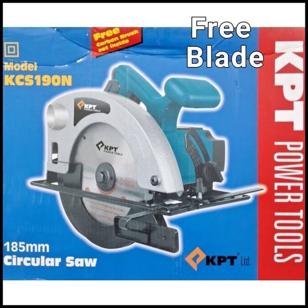 KPT 1,400W; 185mm; KCS190N; Circular Saw Cutter Machine; Free Blade Manual Cutter