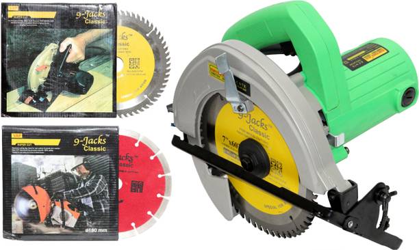 Digital Craft ELECTREX ECO Heavy Duty Circular Saw 7" And 1250W Powerful Motor With MARBLE & TCT Blade Handheld Tile Cutter