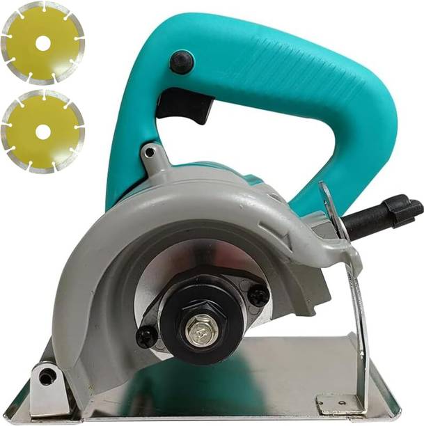 AEGON AC4HD Copper Tile Cutter with 2 Segmented Blades, 1370W, Cutting Depth 40mm Marble Cutter