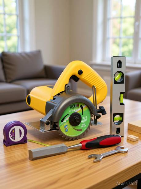 Digital Craft Circular Saw Machine 110MM,25mm Wood Chisel,12' Spirit Level, 3MTR Tape Marble Cutter