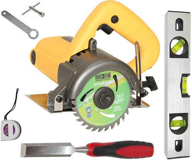 Digital Craft Circular Saw Machine 110MM,25mm Wood Chisel,12' Spirit Level, 3MTR Tape Marble Cutter