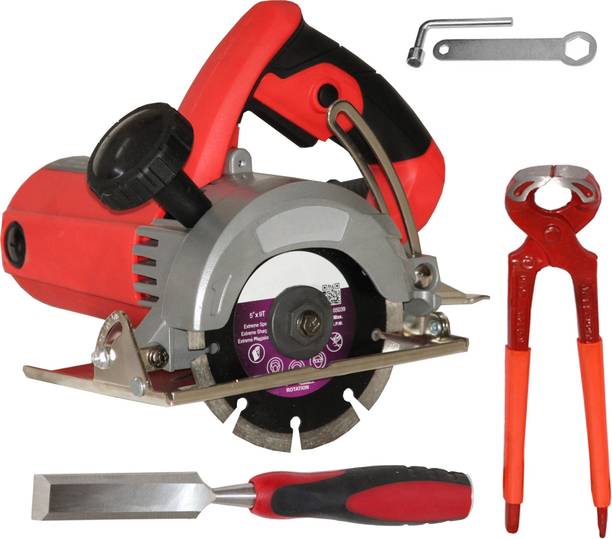 Digital Craft Marble Cutter Machine 125MM,25mm Wood Chisel,8' Pincer Plier Marble Cutter