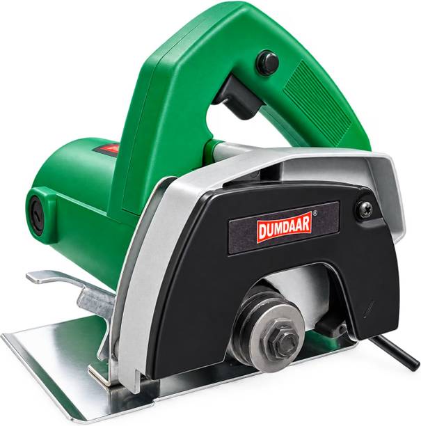 DUMDAAR 4 Inch Flat Marble Cutter 1400W | 110mm Handheld Tile Cutting Machine Marble Cutter