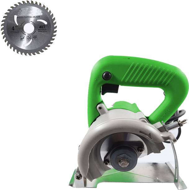 Hillgrove HGCM1278M3 Cutting Machine Saw for Tile/Marble/Wood with 1Pcs Wood Cutting Wheel Marble Cutter