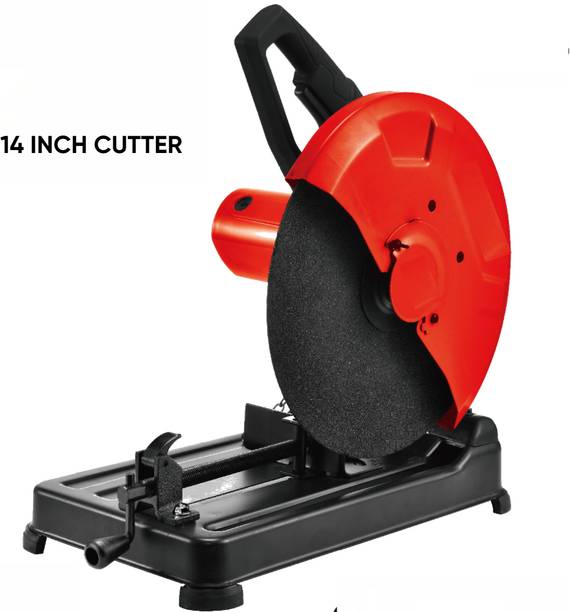 RanPra 14" Cut-Off Saw | Heavy Duty Machine| Full Copper Motor & D-Type Handle Chop Saw