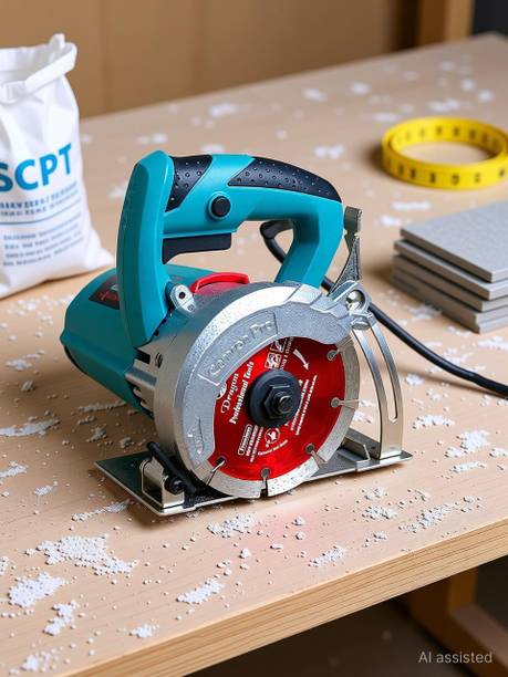 GSCPT Heavy Duty Electric 1700W Cutter Machine 5 Inch Tile, Iron,Stone,Granite Marble Cutter
