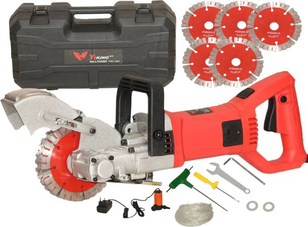 Digital Craft Electric Wall Chaser, Groove Slot Cutting Machine Steel Concrete Cutting Machine Handheld Tile Cutter