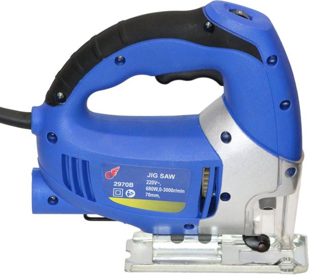 Digital Craft Heavy Duty Electric Jigsaw Woodworking Electric Jigsaw Metallic Timber Plasterboard Cutting Tool, Gift 10 Saw Blades Wood Cutter Handheld Tile Cutter
