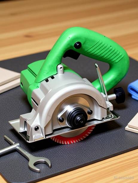 Mass Pro Power Professional Cutter Machine 110mm With Super Thin Blade Multipurpose Cutter Handheld Tile Cutter