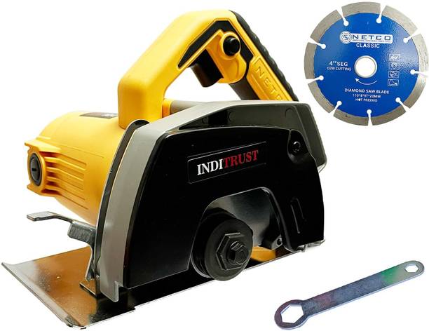Inditrust New 1400W 110mm Marble /Wood cutting Machine & 1pc Tile Wheels Marble Cutter