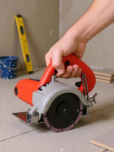 RanPra CM4SB 4-Inch Tile Cutter Machine for Tile, Wood And Marble Cutting Heavy Duty Handheld Tile Cutter