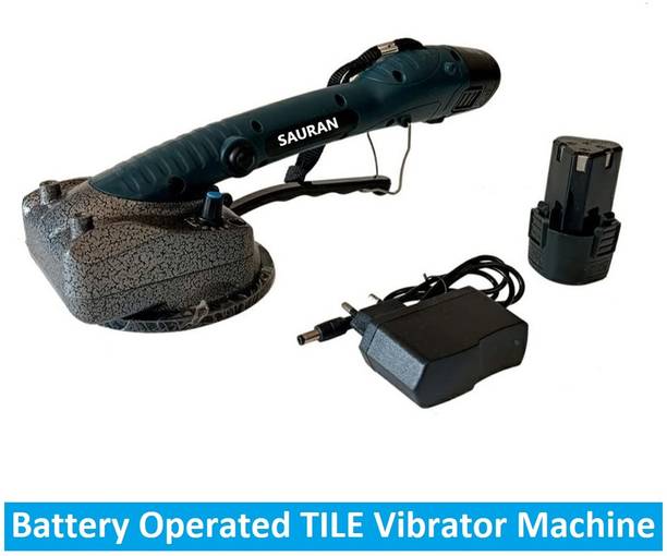 Sauran Tile Vibrator 12V Cordless Leveling Machine 3-Speed Adjustabl (TVM20) Table Top Tile Cutter